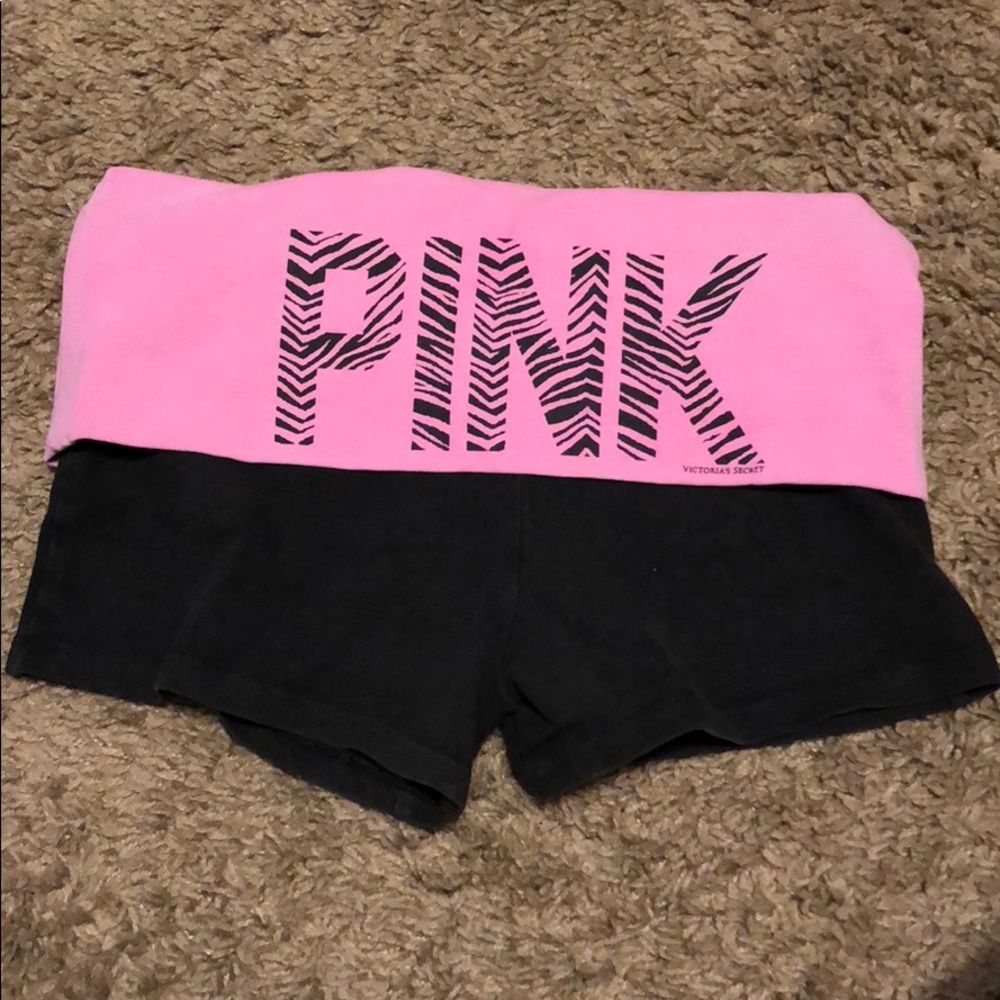 VS Pink Yoga Shorts
